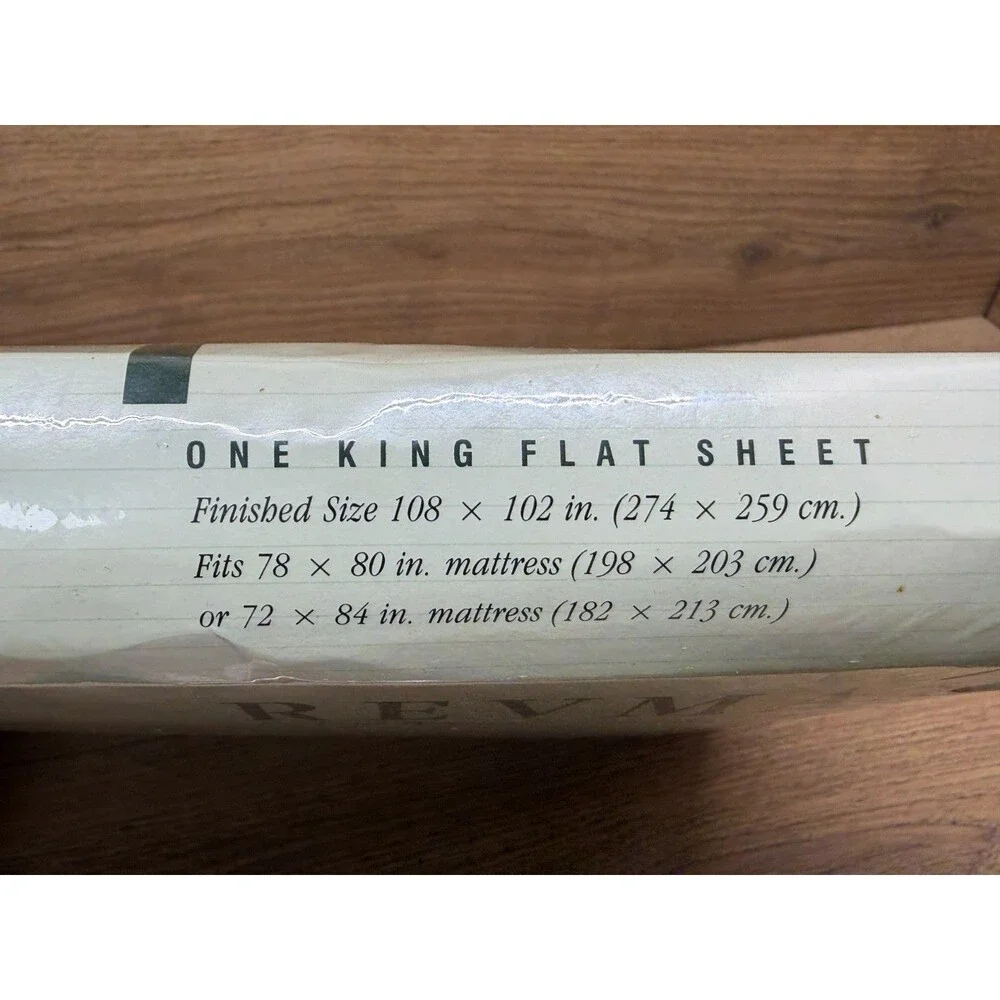 New Vintage 1989 Revman Kismet II King Paisley Sheet Set (Fitted & Flat) NOS